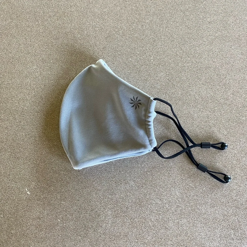 Athleta Fabric Face Mask - Light Gray